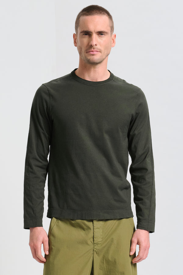 T-shirt in jersey di cotone manica lunga | 1017.CFUTRC1367.U04