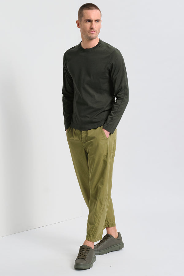 T-shirt in jersey di cotone manica lunga | 1017.CFUTRC1367.U04