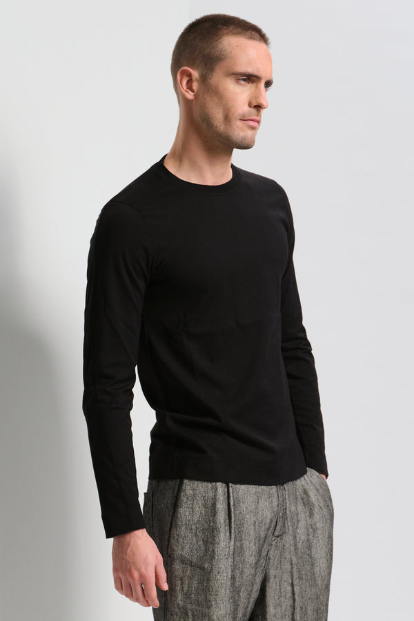 T-shirt in jersey di cotone manica lunga | 1017.CFUTRC1367.U10