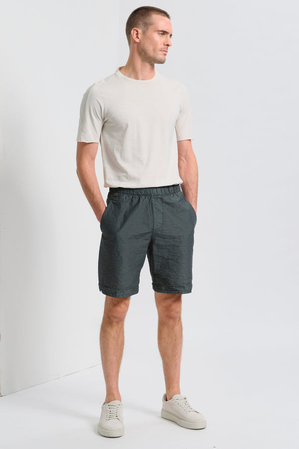 Badeshorts aus Baumwolle und Nylon mit Netz-Innenslip | 1017.CFUTRC20550.U09
