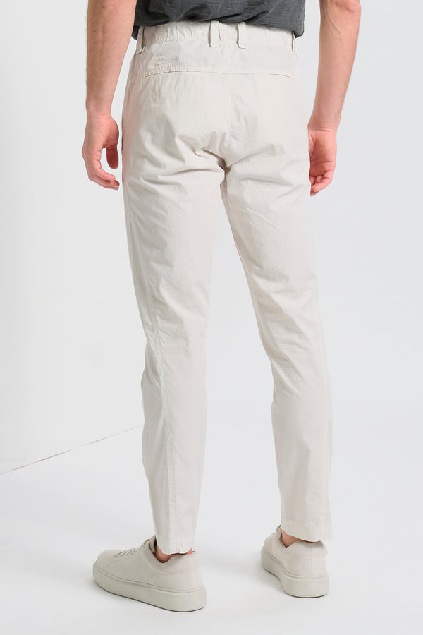 Pantalone chino in tela di cotone con cintura elastica | 1017.CFUTRCB110.U02