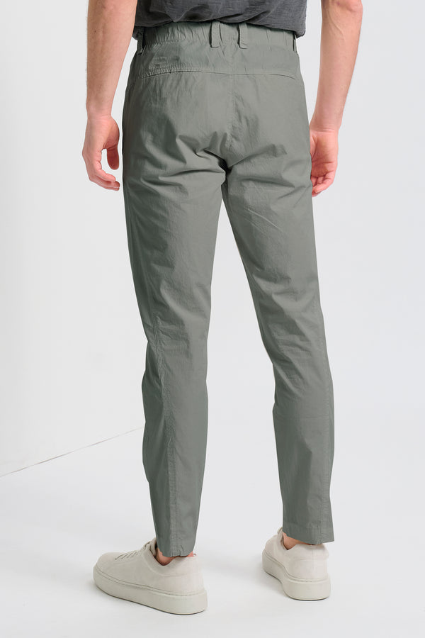 Pantalone chino in tela di cotone con cintura elastica | 1017.CFUTRCB110.U13