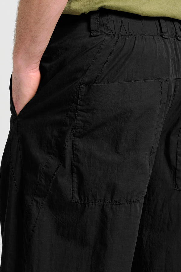 Pantalone tobi in tela di cotone con tasche posteriori a toppa e gambe sagomate | 1017.CFUTRCB111.U10