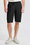 Bermuda jogger regular-fit in tela di cotone con cintura elastica | 1017.CFUTRCB113.U10