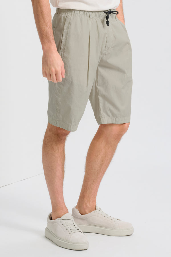 Jogger-Shorts im Regular Fit aus Baumwollgewebe mit elastischem Bund | 1017.CFUTRCB113.U13