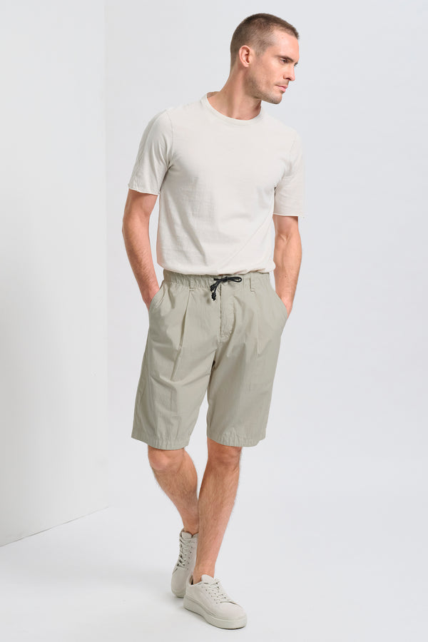 Jogger-Shorts im Regular Fit aus Baumwollgewebe mit elastischem Bund | 1017.CFUTRCB113.U13