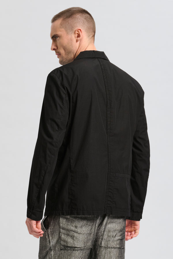 Giacca regular-fit in tela di cotone water repellent | 1017.CFUTRCB116WR.U10