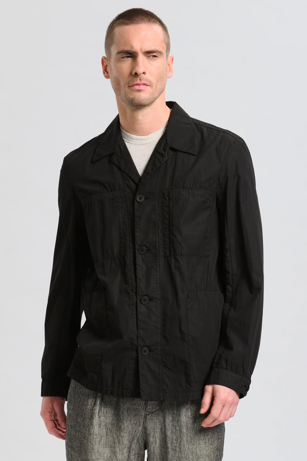 Giacca regular-fit in tela di cotone water repellent | 1017.CFUTRCB116WR.U10