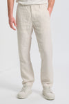 Pantalone regular-fit di lino | 1017.CFUTRCD130.U02