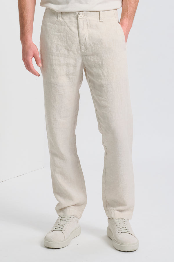 Pantalone regular-fit di lino | 1017.CFUTRCD130.U02