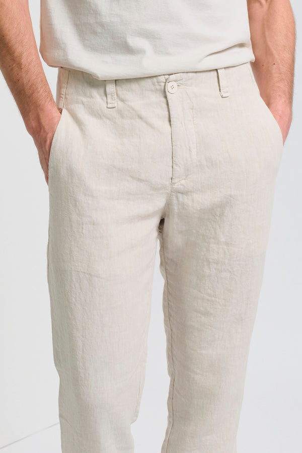 Pantalone regular-fit di lino | 1017.CFUTRCD130.U02