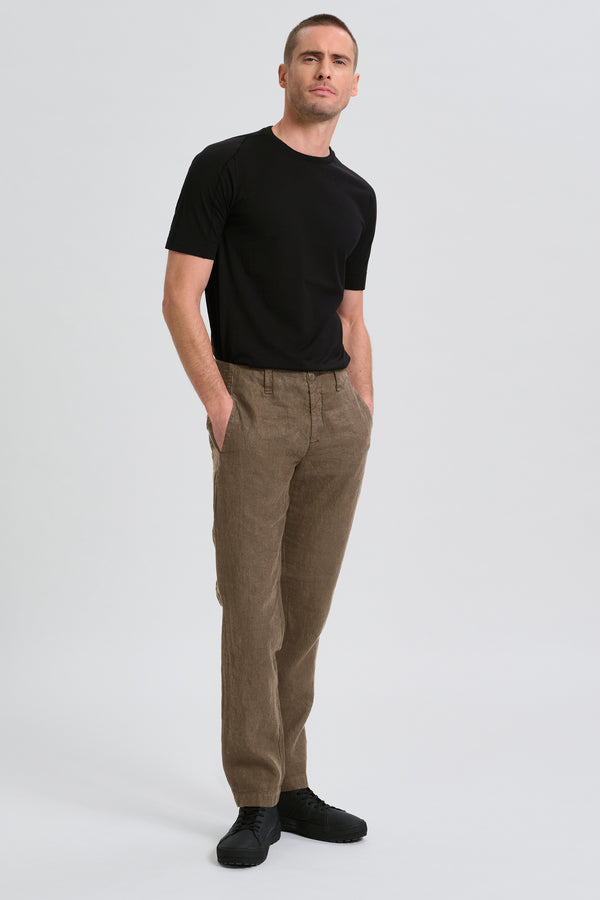Pantalone regular-fit di lino | 1017.CFUTRCD130.U06