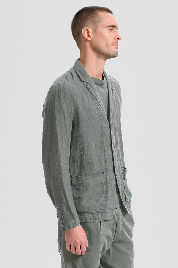 Giacca regular fit in lino | 1017.CFUTRCD133.U13
