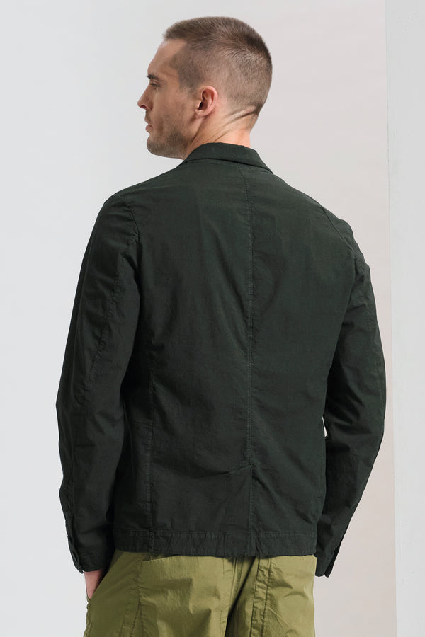 Giacca regular fit in cotone crepe elasticizzato | 1017.CFUTRCG163.U04