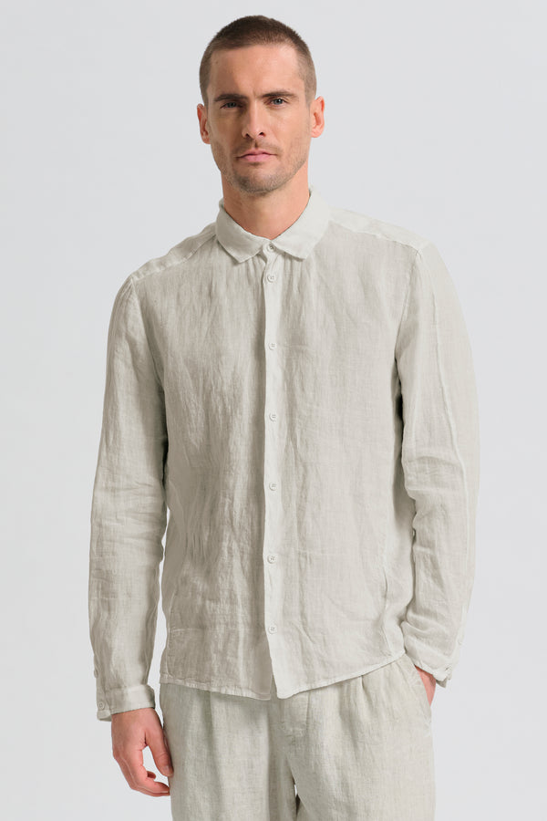 Camicia loose- fit in tela leggera di lino | 1017.CFUTRCV310.U02