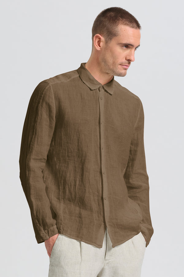 Camicia loose- fit in tela leggera di lino | 1017.CFUTRCV310.U06