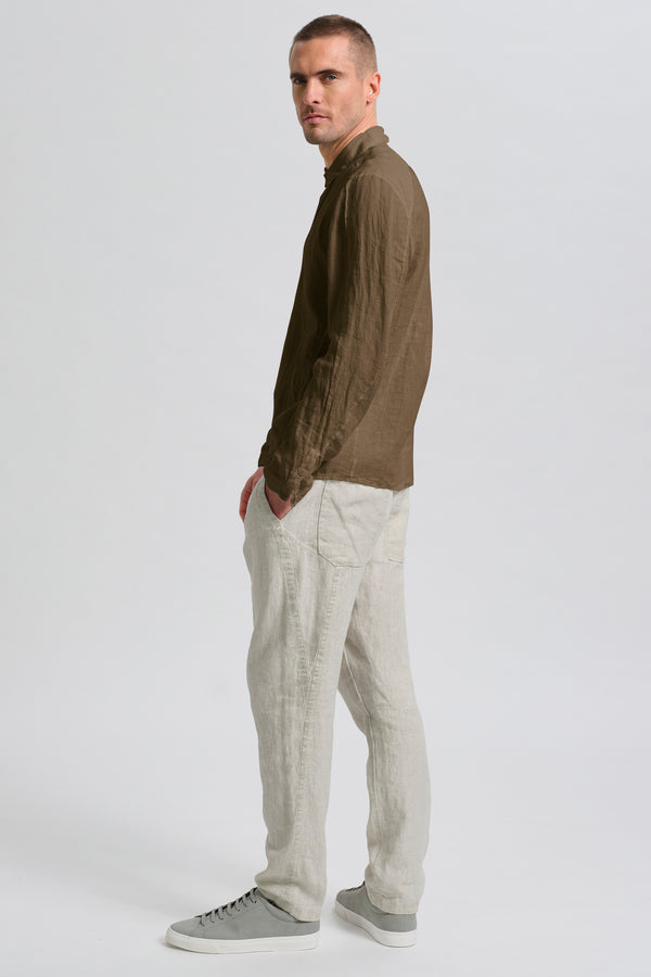 Camicia loose- fit in tela leggera di lino | 1017.CFUTRCV310.U06