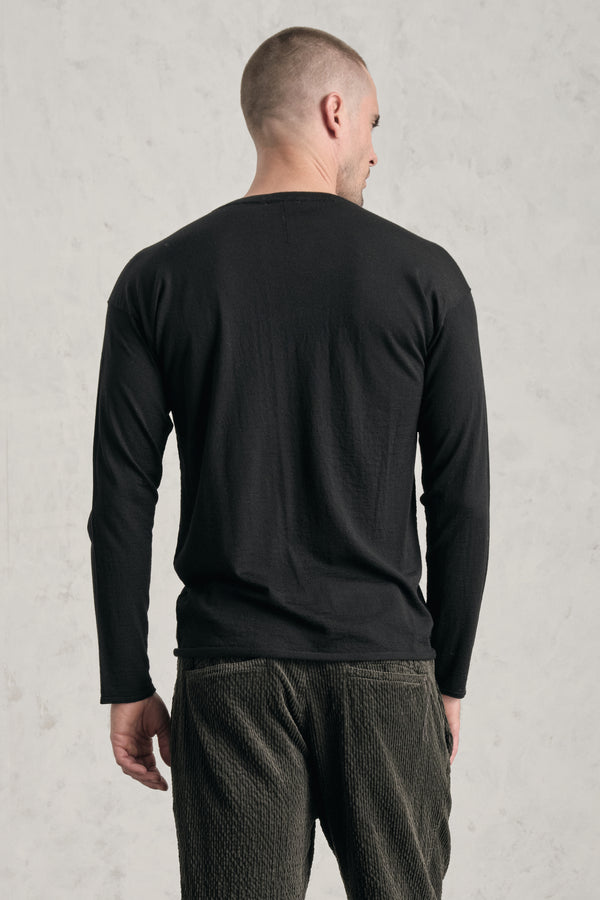 Maglia girocollo loose-fit in lana vergine | 1019.CFUTRE11462.U10