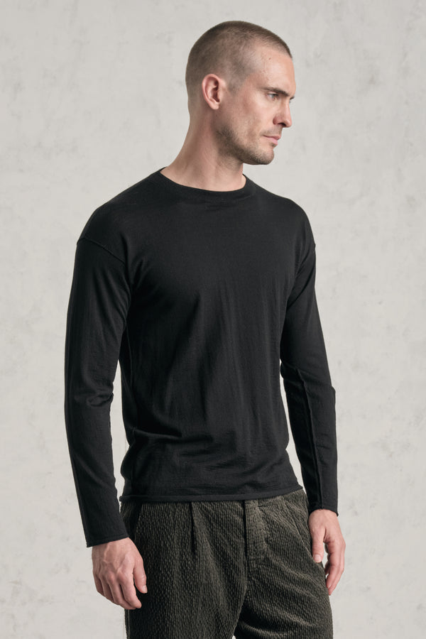 Maglia girocollo loose-fit in lana vergine | 1019.CFUTRE11462.U10