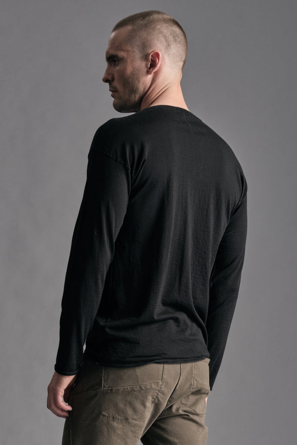 Maglia girocollo loose-fit in lana vergine | 1019.CFUTRE11462.U10