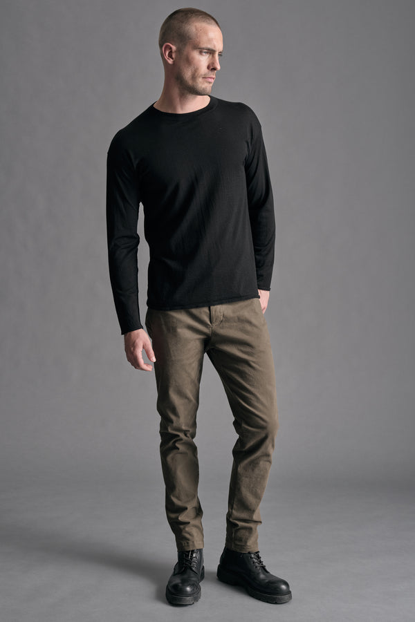 Maglia girocollo loose-fit in lana vergine | 1019.CFUTRE11462.U10