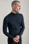 Virgin wool regular-fit mock turtleneck knit | 1019.CFUTRE11463.U05