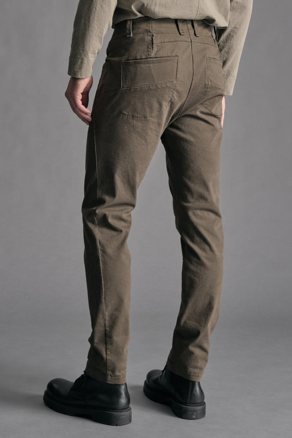 Pantalone 5 tasche slim fit in cotone stretch | 1019.CFUTREA102.U14
