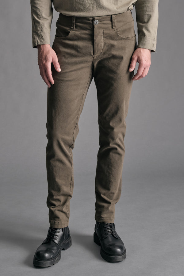 Pantalone 5 tasche slim fit in cotone stretch | 1019.CFUTREA102.U14