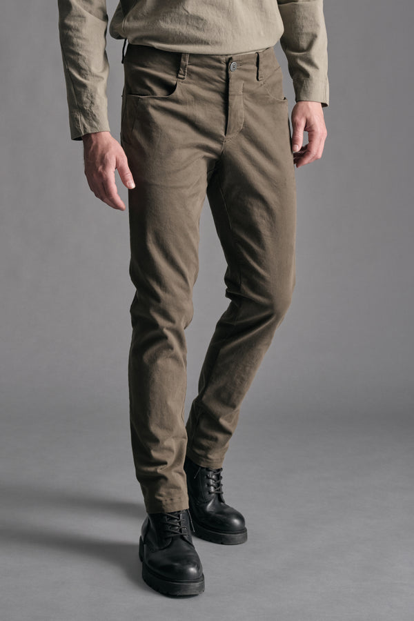 Pantalone 5 tasche slim fit in cotone stretch | 1019.CFUTREA102.U14