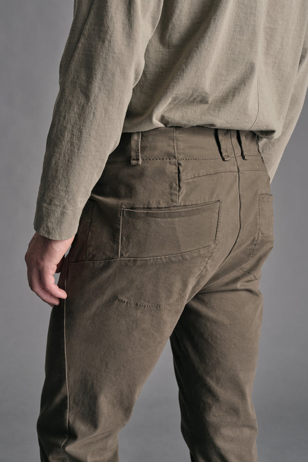 Pantalone 5 tasche slim fit in cotone stretch | 1019.CFUTREA102.U14