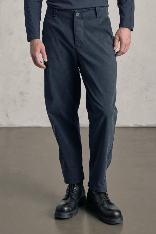 Pantalone tobi loose-fit in tencell e modal stretch smerigliato | 1019.CFUTREB111.U05