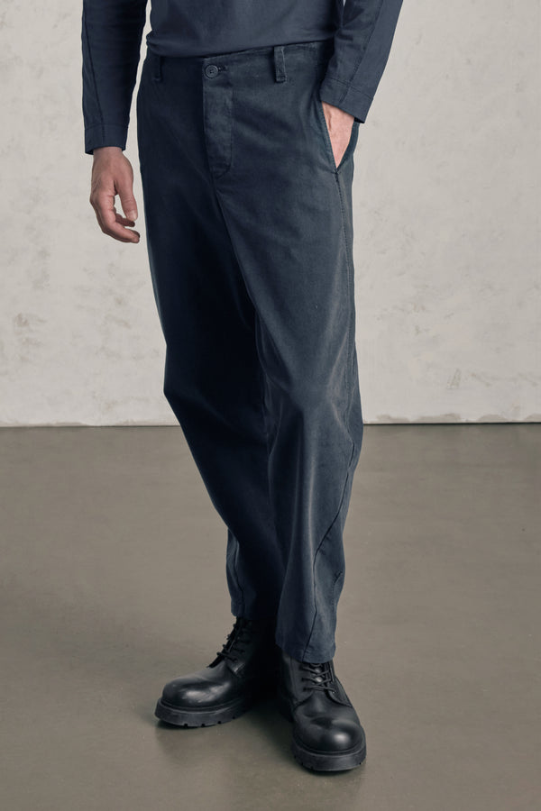Pantalone tobi loose-fit in tencell e modal stretch smerigliato | 1019.CFUTREB111.U05