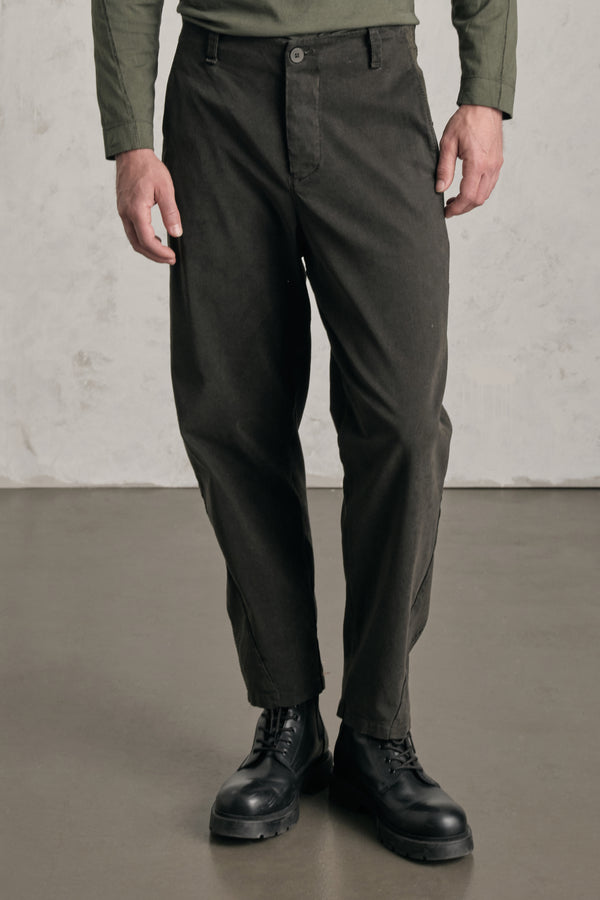 Tobi-Hose im Loose Fit aus Tencel-Modal-Stretch, gebürstet | 1019.CFUTREB111.U09
