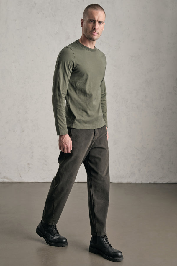 Tobi-Hose im Loose Fit aus Tencel-Modal-Stretch, gebürstet | 1019.CFUTREB111.U09