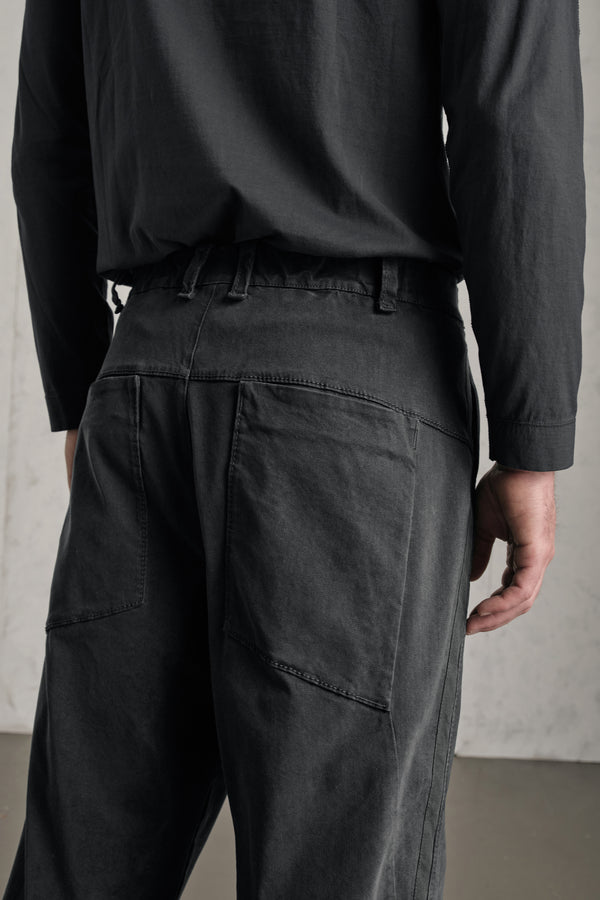Pantalone tobi loose-fit in tencell e modal stretch smerigliato | 1019.CFUTREB111.U12