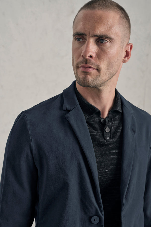 Regular-fit jacket in tencell and stretch modal | 1019.CFUTREB113.U05
