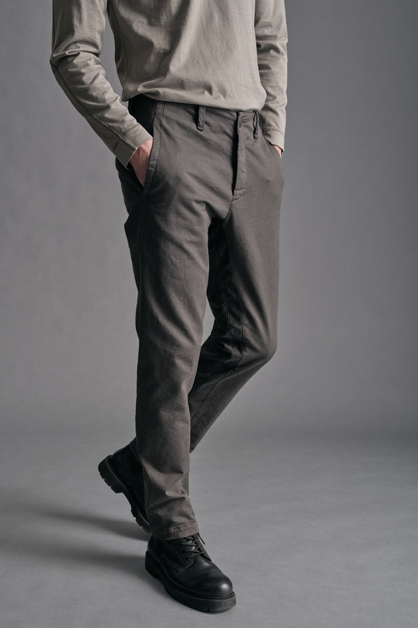 Pantalone tipo jeans in raso di cotone stretch | 1019.CFUTREG161.U12