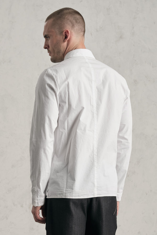 Camicia regular fit in popeline di cotone elasticizzato | 1019.CFUTRET290.U00