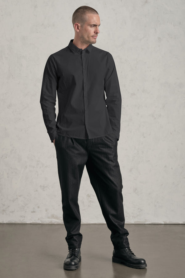 Regular fit shirt in stretch cotton poplin | 1019.CFUTRET290.U12