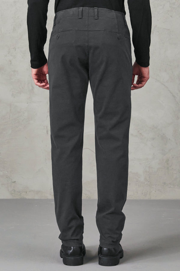 Pantalon chino coupe droite en coton extensible | 1010.CFUTRVA100.U12