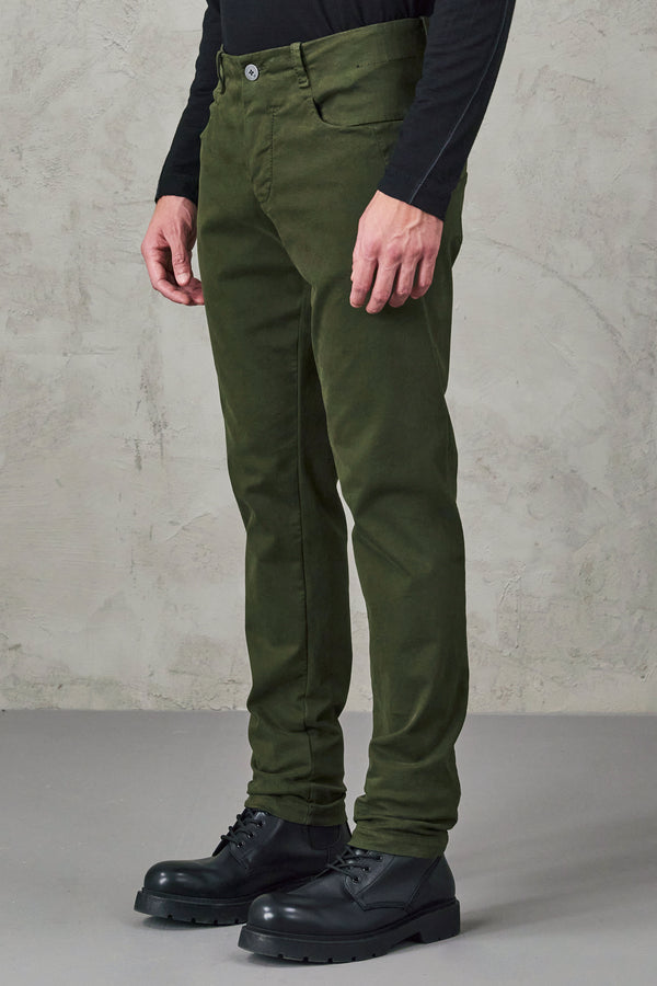 Slim fit 5-pocket pant in stretch cotton | 1010.CFUTRVA102.U04