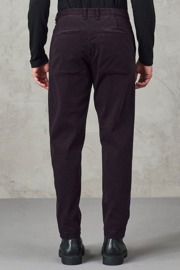 Pantalone chinos in tencell e modal stretch smerigliato | 1010.CFUTRVB115.U07