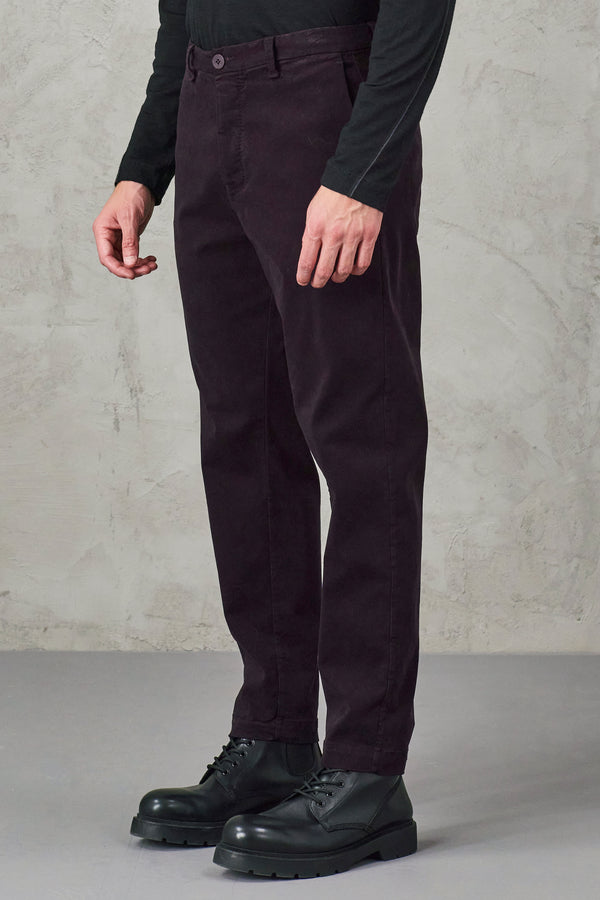 Pantalone chinos in tencell e modal stretch smerigliato | 1010.CFUTRVB115.U07