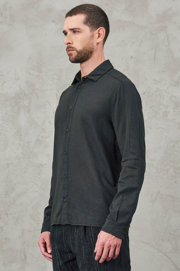 Camicia regular-fit in cotone,lana e cashemere | 1010.CFUTRVU300.U12