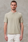 Poloshirt aus strick aus baumwollkrepp | 1011.CFUTRW7423.U02
