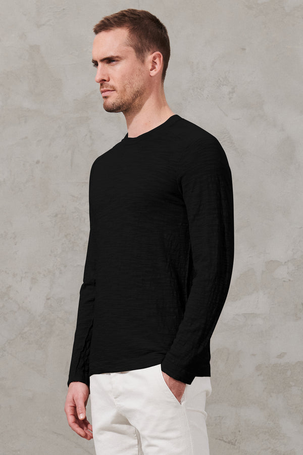 Slub cotton long-sleeved shirt | 1011.CFUTRW8430.U10