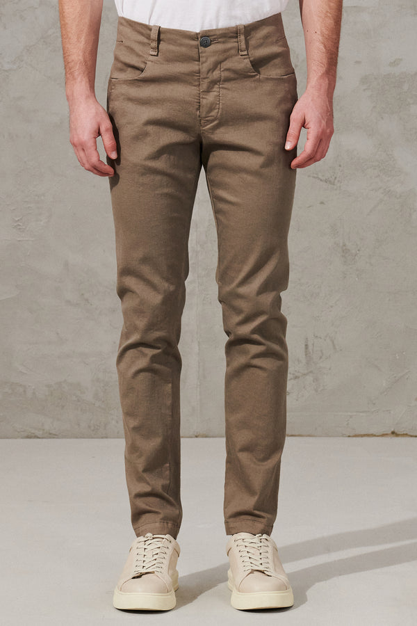 Pantalone 5 tasche slim-fit in cotone stretch | 1011.CFUTRWA102.U13