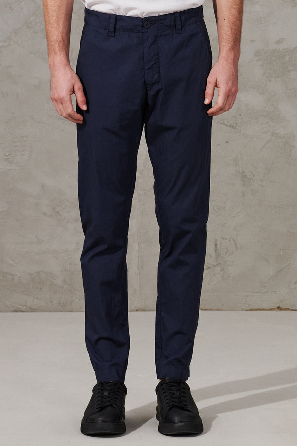 Pantalon chino en toile de coton avec ceinture élastique | 1011.CFUTRWB110.U05