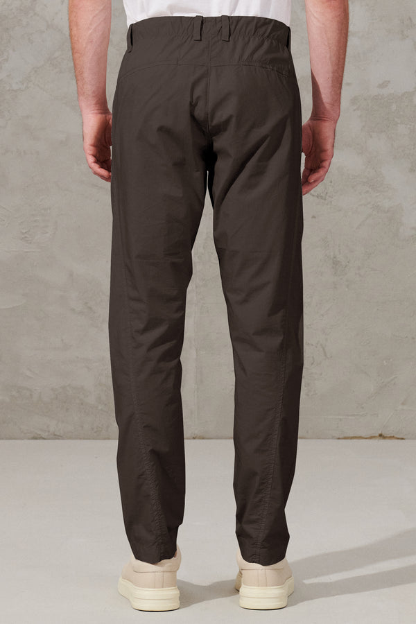 Light cotton chino trousers with elastic waistband | 1011.CFUTRWB110.U16