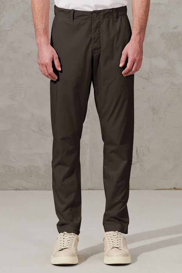 Pantalon chino en toile de coton avec ceinture élastique | 1011.CFUTRWB110.U16